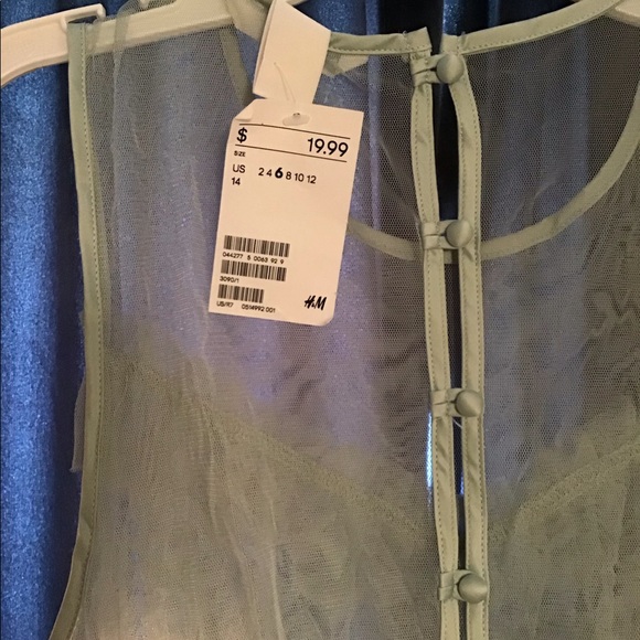 NWT H&M Sheer Top - Picture 4 of 4